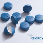 Blue generic Viagra photo